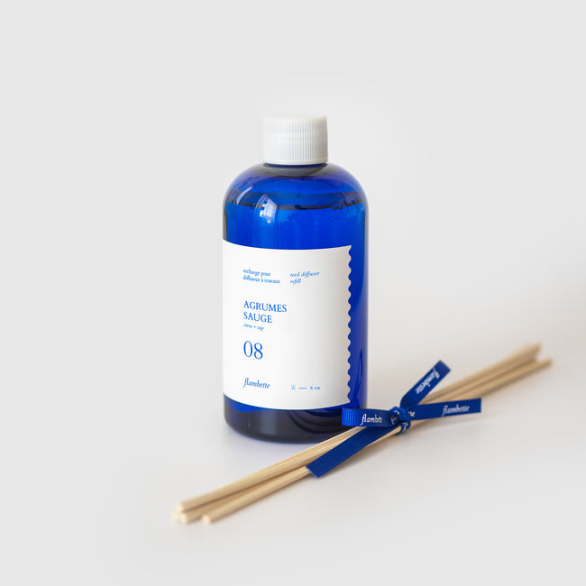 Reed diffuser - Citrus + Sage
