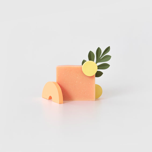 barre de savon parfumé pour le corps pêche gingembre