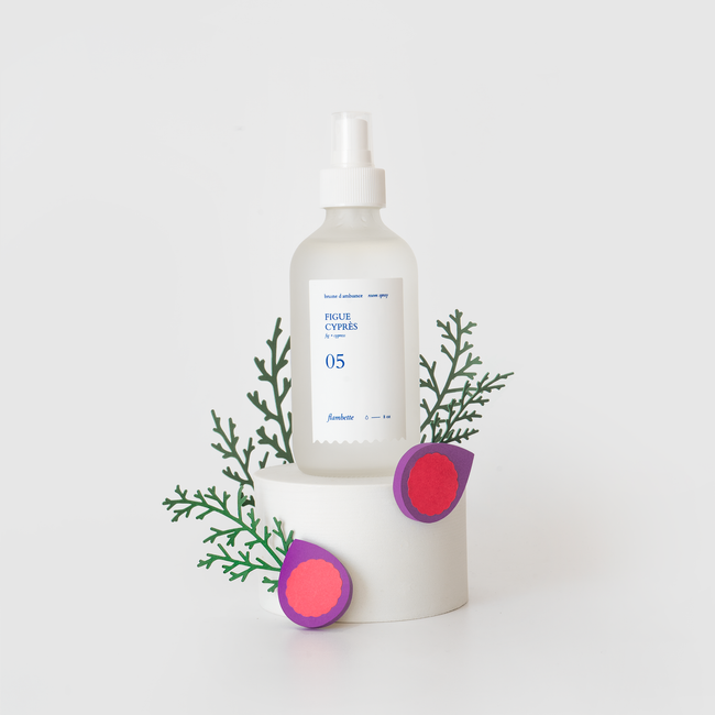 bruine d'ambiance parfum de maison figue cyprès