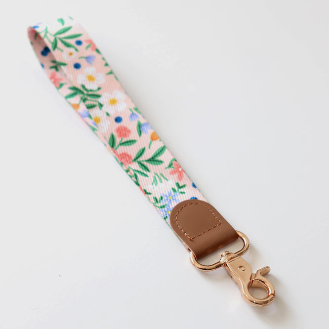 Wrist strap - Pink Meadows