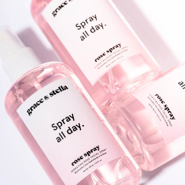 Bruine tonique à la rose