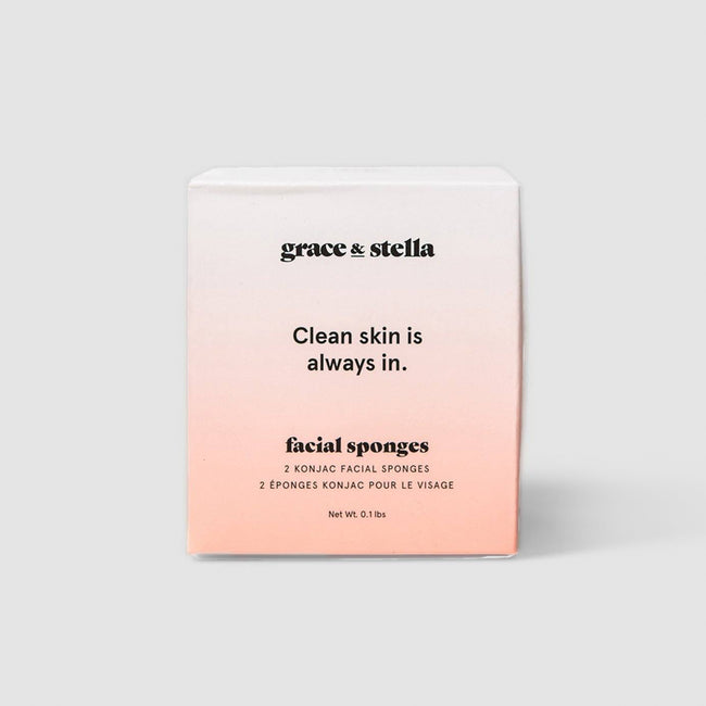 Éponges nettoyantes Konjac pour le visage