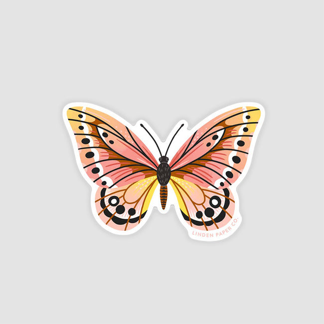 Autocollant - papillon