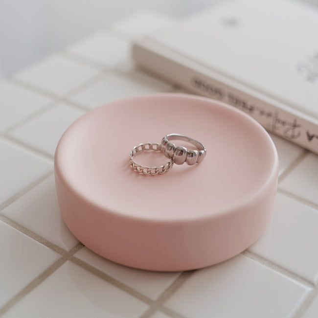 Matte Round Soap Dish