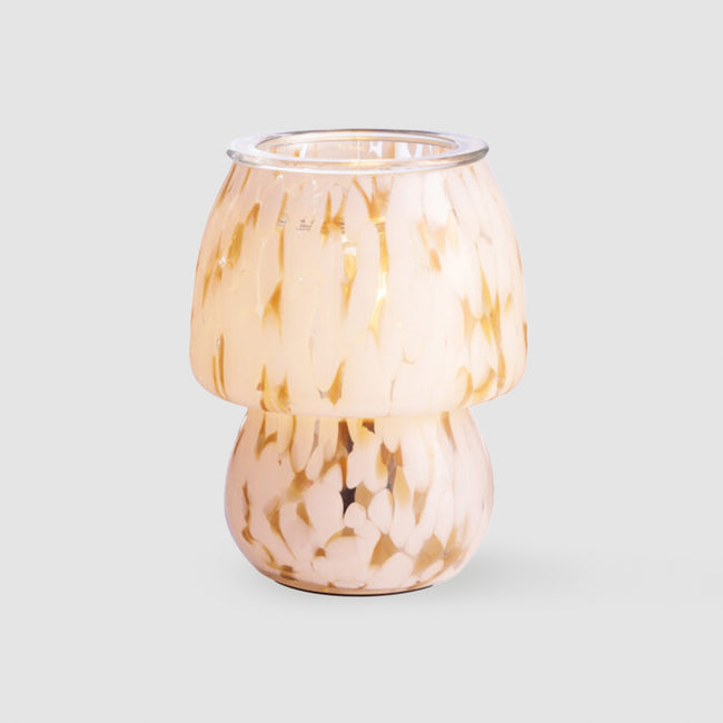 Lampe chauffe-cire en verre