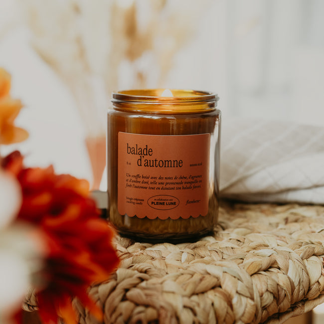 Autumn stroll candle