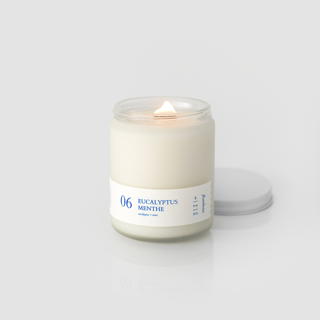 Bougie - Eucalyptus + Menthe