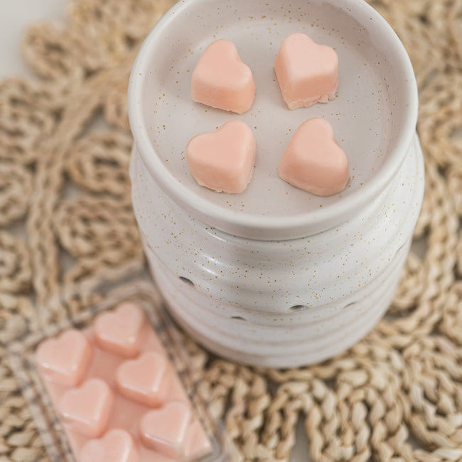 Ensemble diffuseur chauffe-cire et cubes Caresses