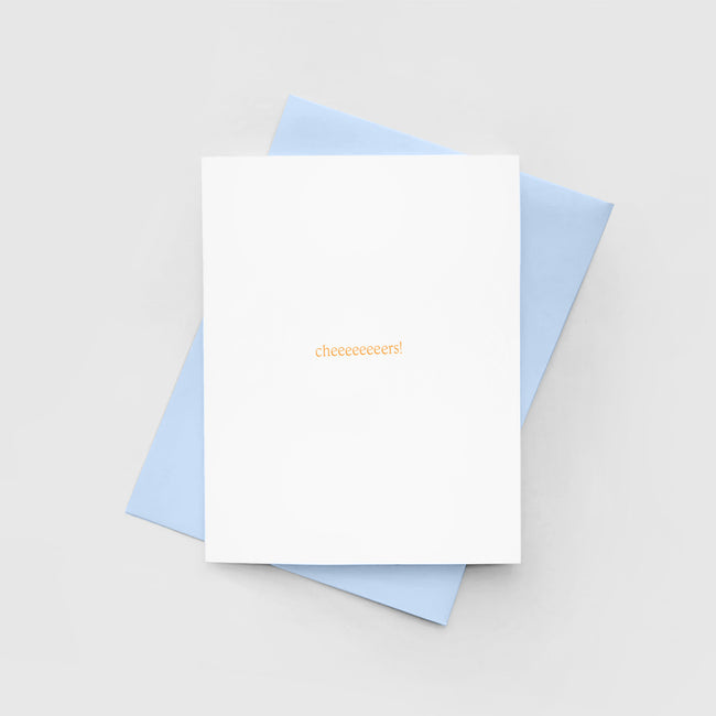 Greeting card - Cheers!