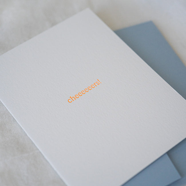 Carte de souhaits – Cheers!