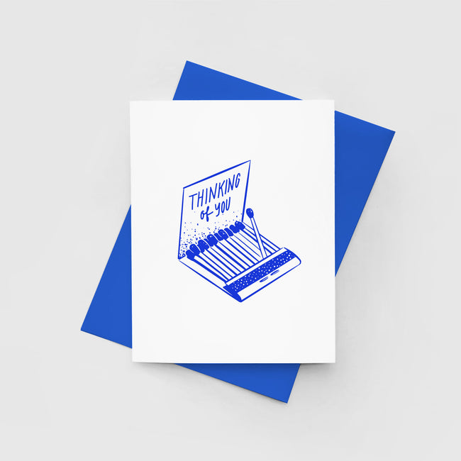 Carte de souhaits – Thinking of you