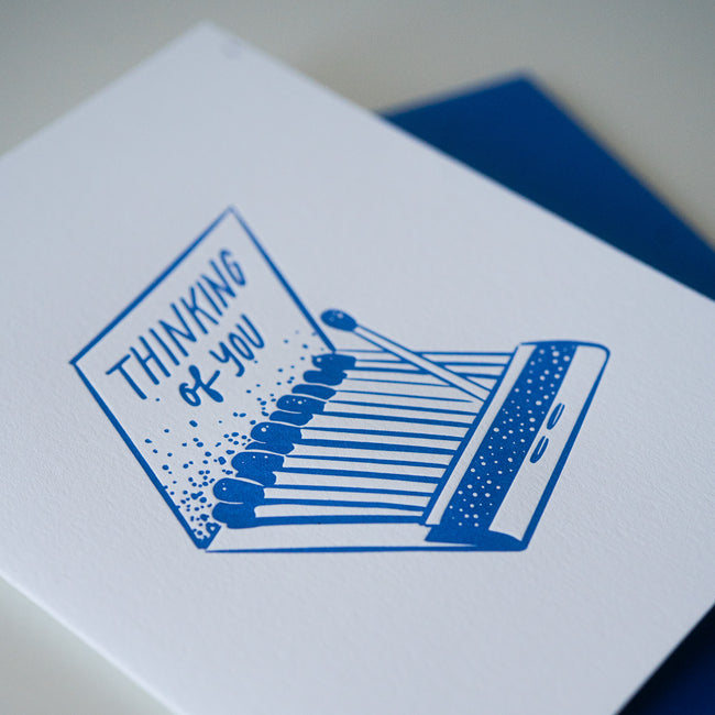 Carte de souhaits – Thinking of you