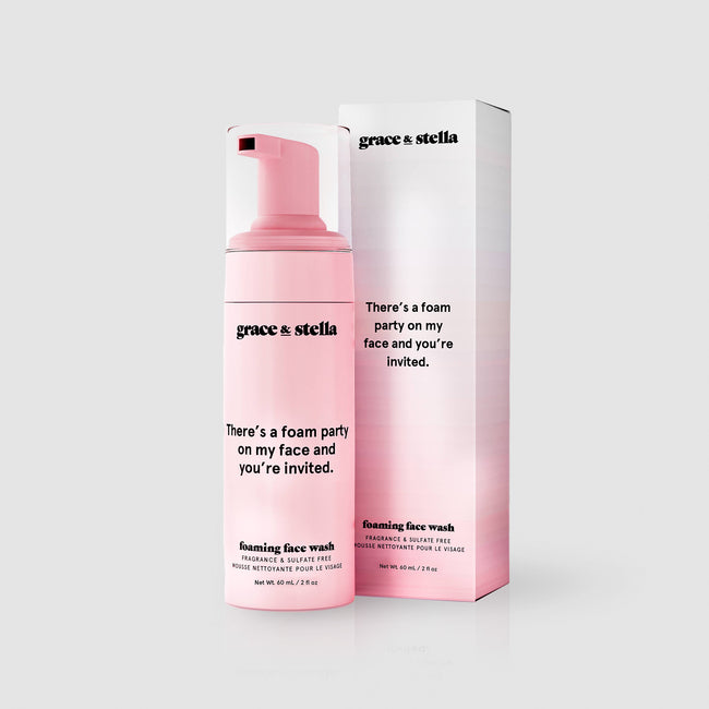 Nettoyant moussant pour le visage