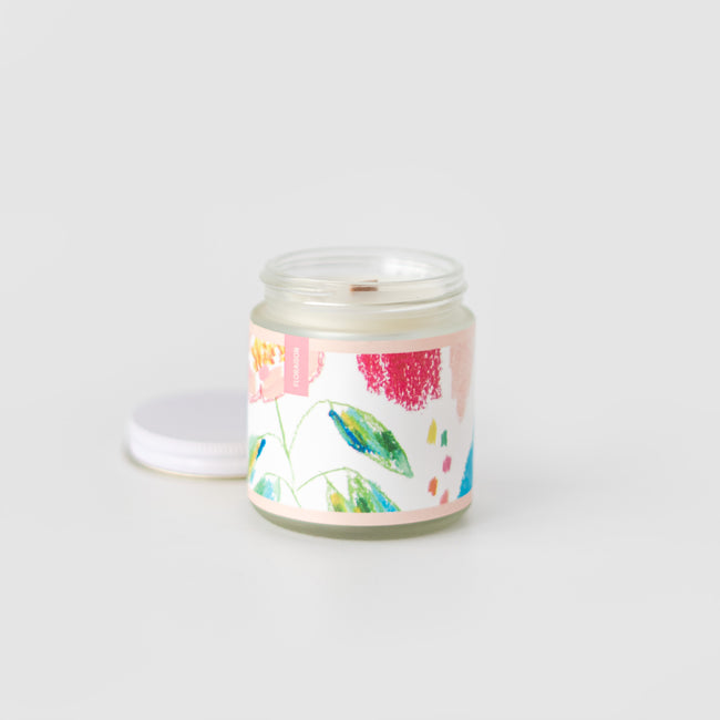 Bougie crépitante - Floraison - Manon Creusot