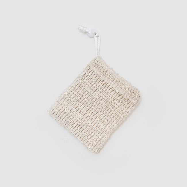 Exfoliating soap pouch 