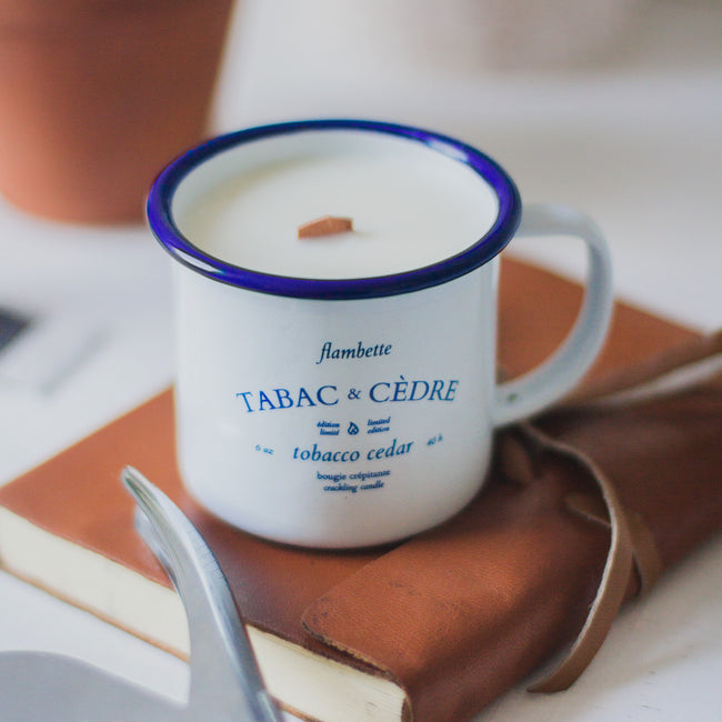Bougie - Tabac Cèdre