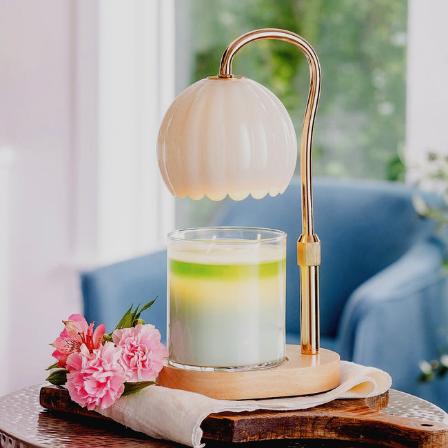 Lampe Chauffe-Bougie - Tulipe