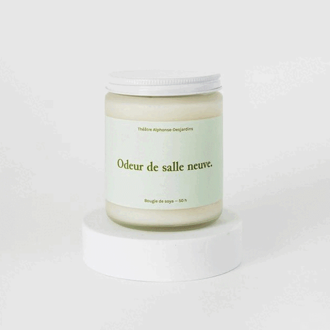 collaborations de bougie de cire de soya personnalisées
