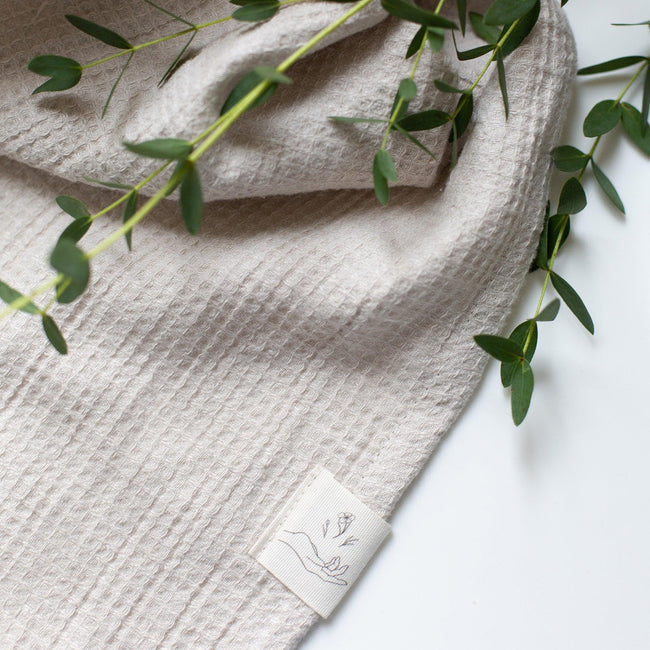 Linen Tea Towel - Waffle