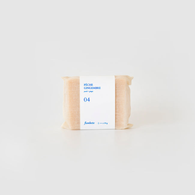 Savon - Pêche + Gingembre