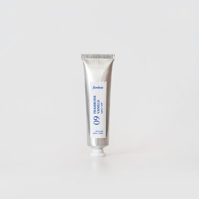 Crème à mains - Framboise + Vanille