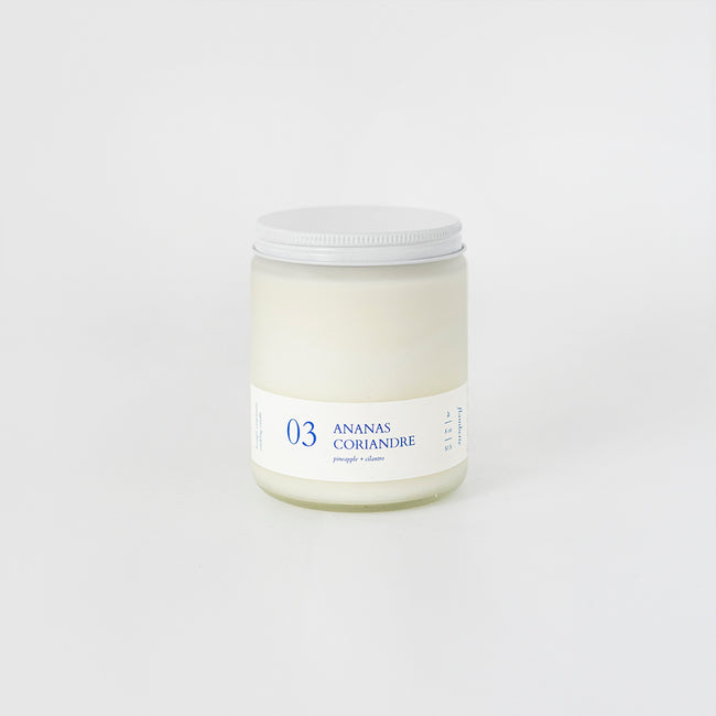 Bougie - Ananas + Coriandre