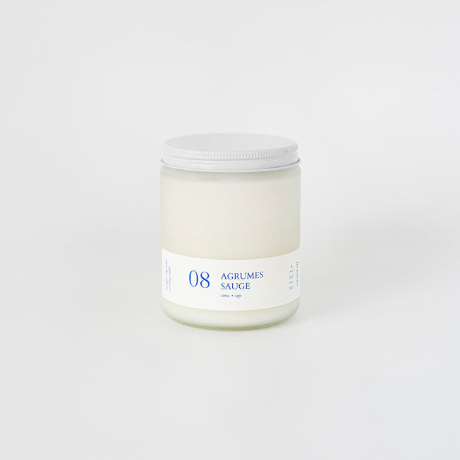 Bougie - Agrumes + Sauge