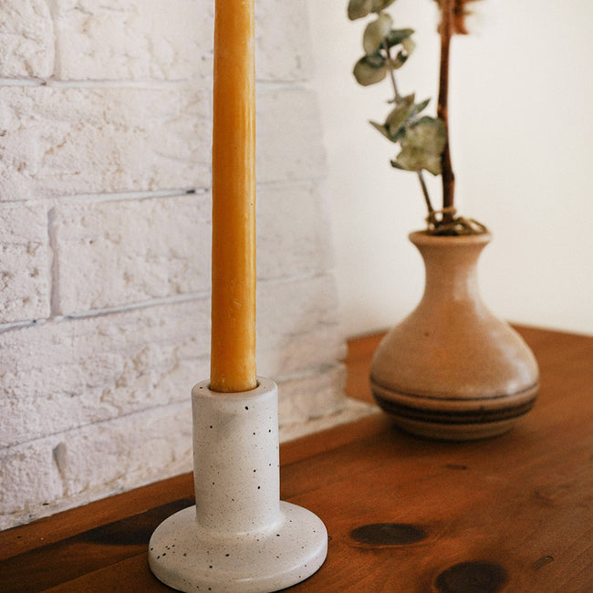 Porte-bougie en céramique